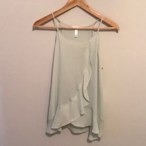 Leith teal tank top